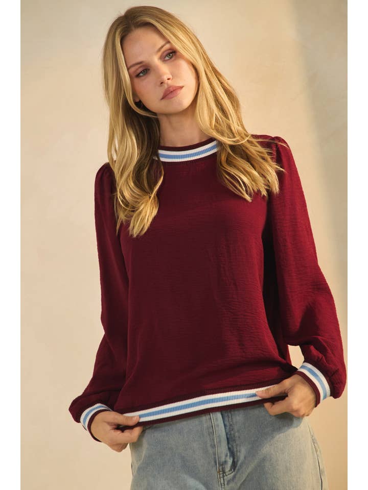 Oddi - Wholesale Knit Top - Women's - Plus Mock Neck Knit Top2