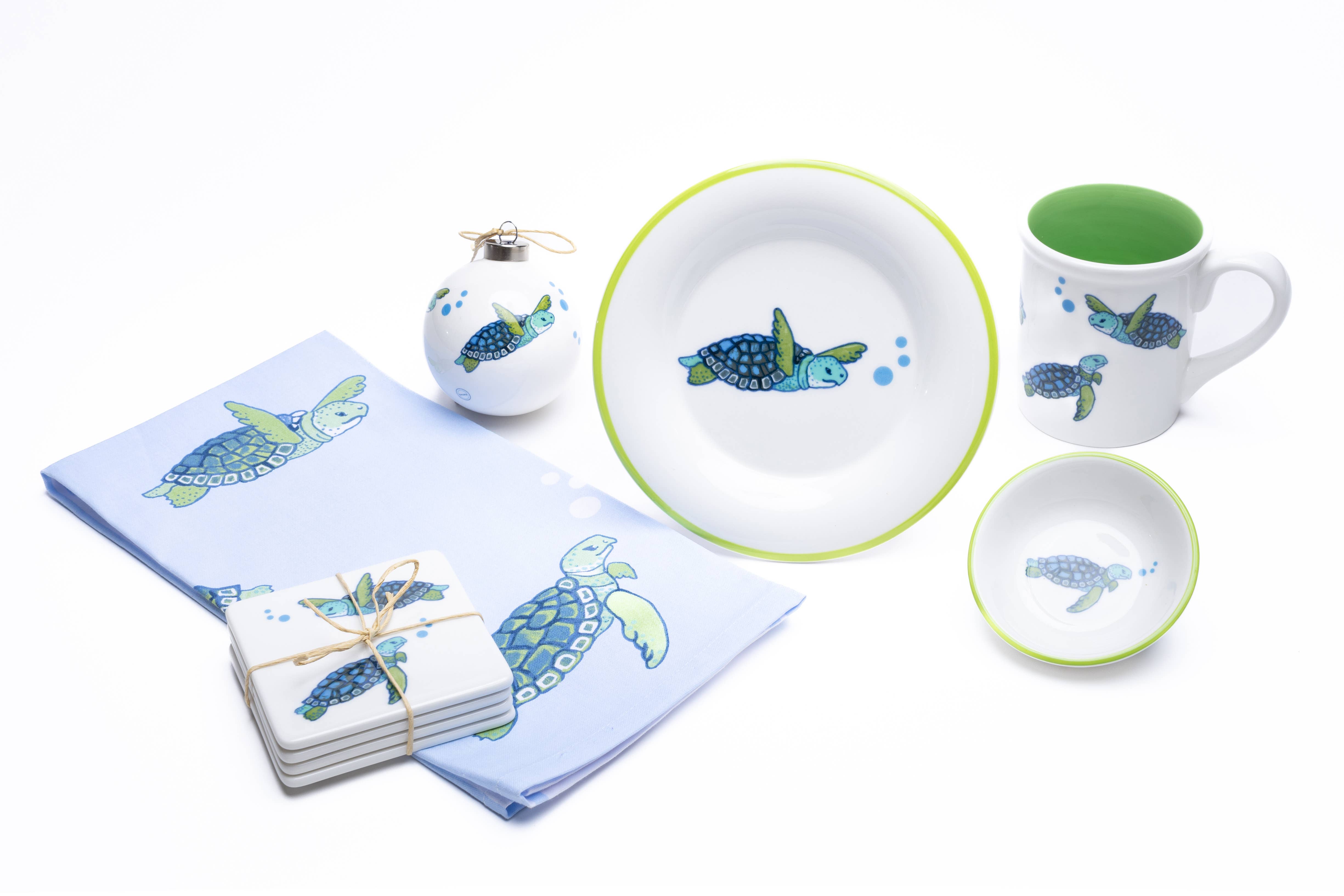 Shard at Home - Wholesale Onderzetters - Turtles 4-delige onderzetterset1