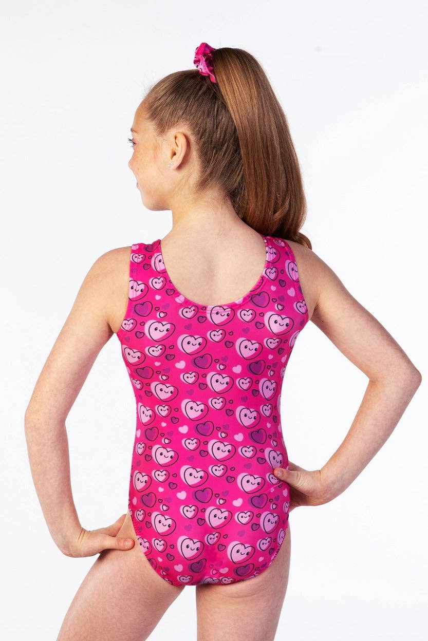Garland Activewear - Wholesale Leotard - Kids - Happy Hearts Tank Leotard1
