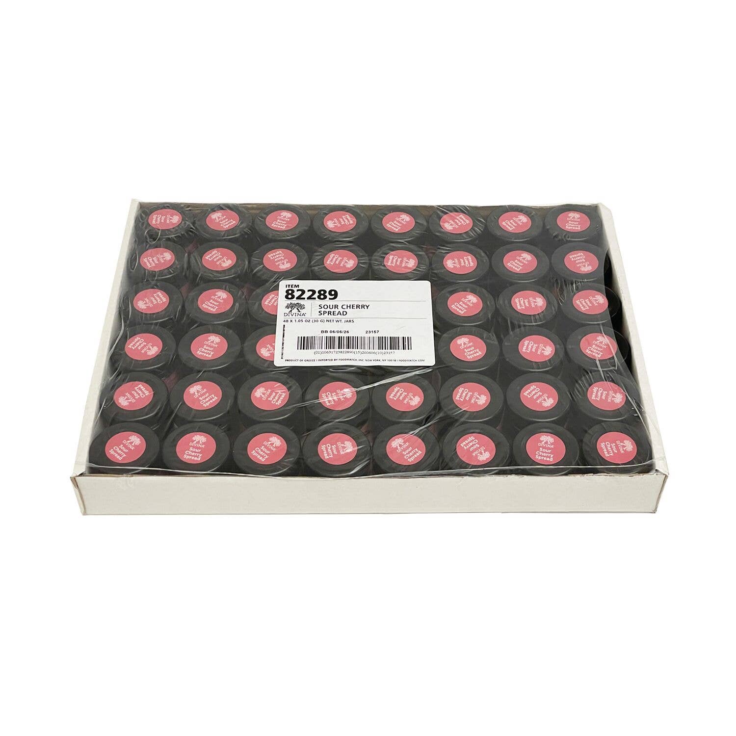 Divina - Wholesale Jam/Jelly - Mini Sour Cherry Spread (48 Pack)2