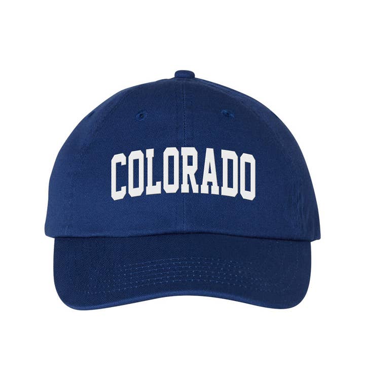 Lucky Luna Apparel - Wholesale Baseball Cap - Unisex - Block Colorado Embroidered Dad Hat7