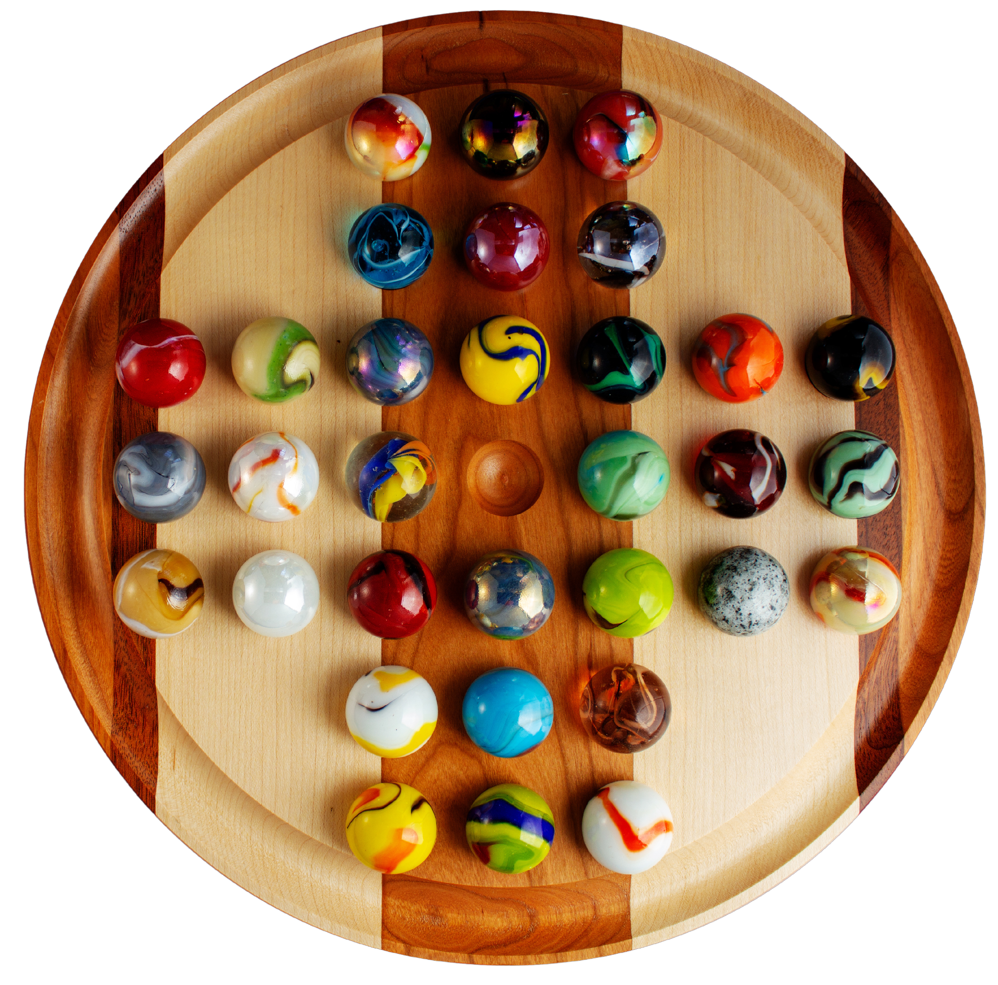 Marble Board Games - Wholesale Board Game - 11" Marble Solitaire4