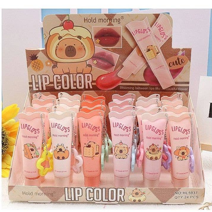 Diacly – wholesale Lip-gloss – 24pk Hold Morning Red Tone Tube Lip Gloss1