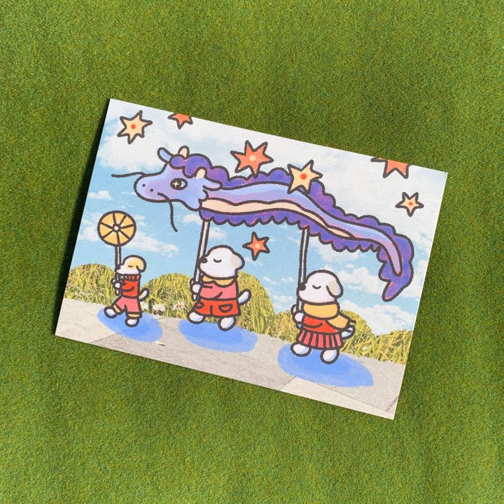 Makenna Kwik - Wholesale Art Print - Year of the Dragon 5x7 Art Print1