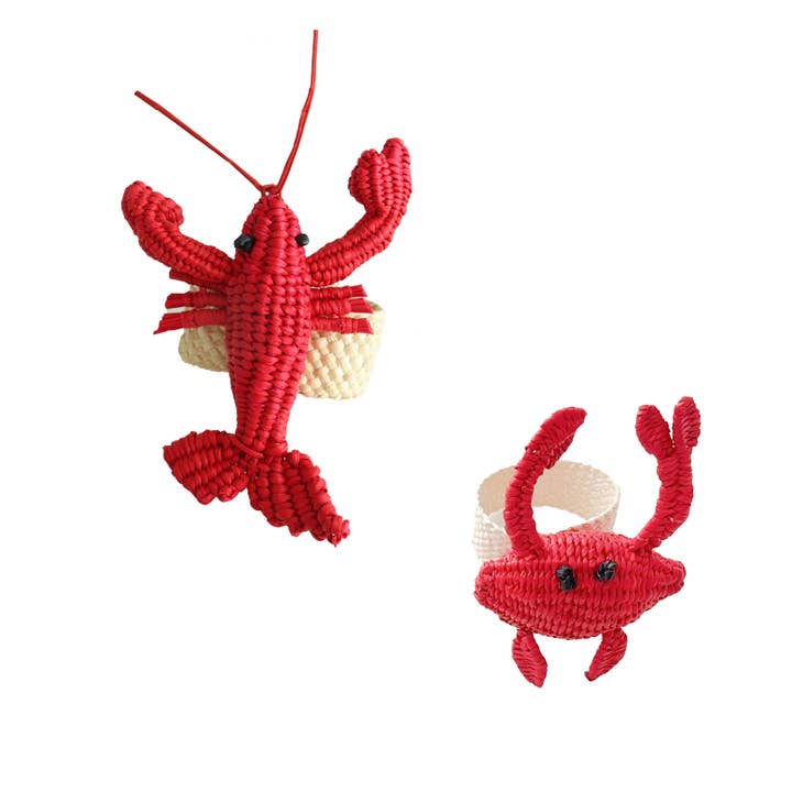 Klatso - Vendita all'ingrosso Anelli portatovagliolo - Portatovaglioli Lobster & Crab* I più venduti