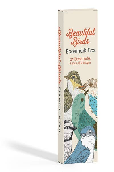 Gibbs Smith - Wholesale Bookmark - Beautiful Birds Bookmark Box1