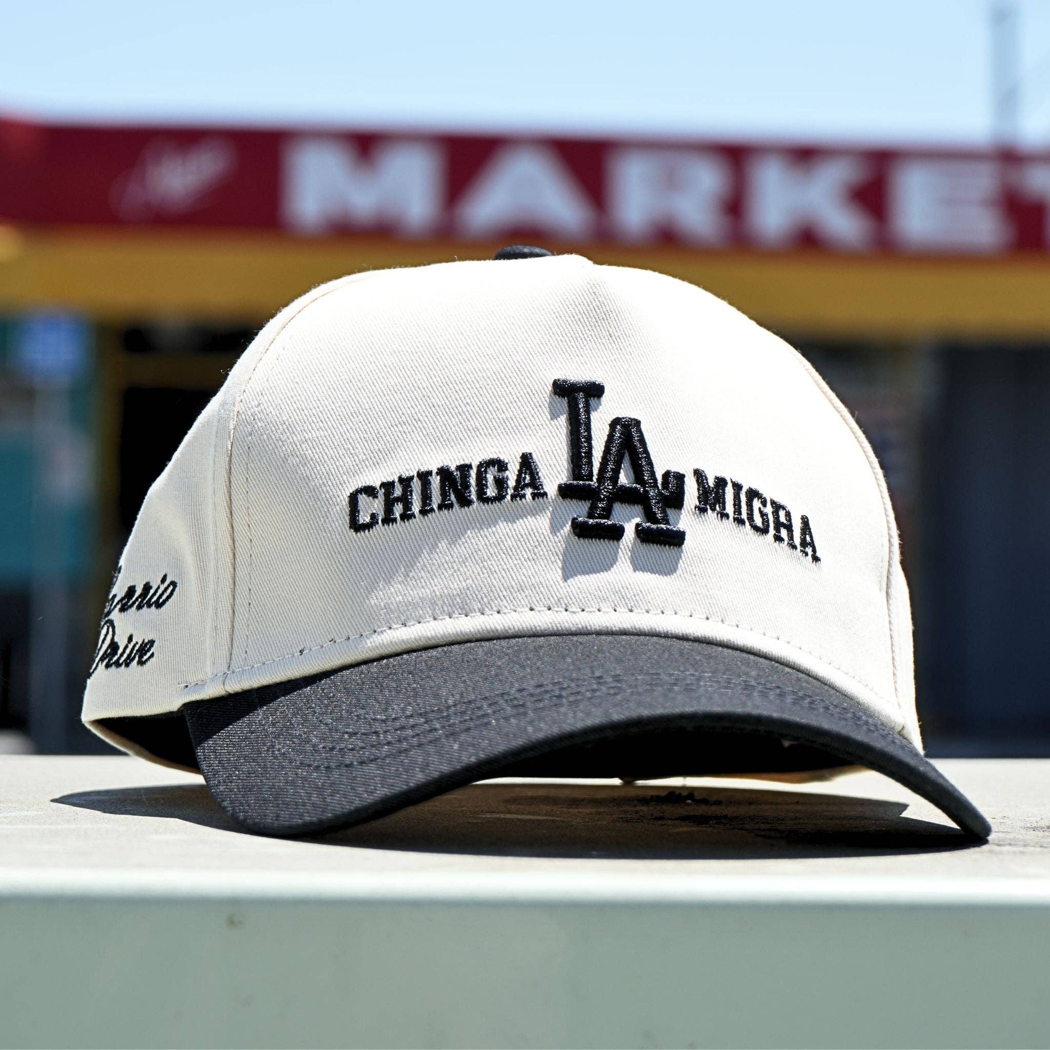 Barrio Drive - Wholesale Baseball Cap - Unisex - Chinga LA Migra Cap1