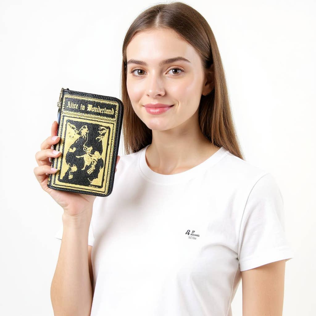 COMECO INC - Wholesale Wallet - Women's - Alice In Wonderland Wallet3