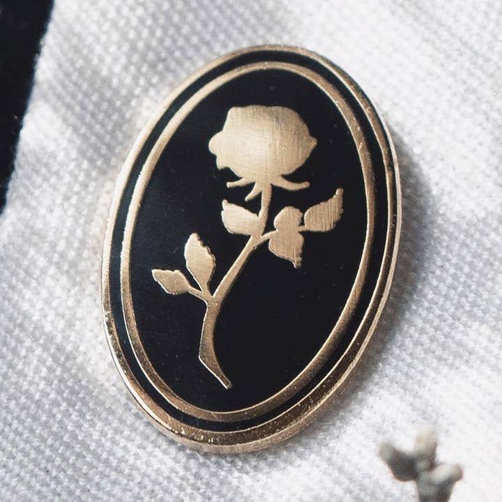 Broche Rosa Eterna pour la vente par Rose Pink Moon