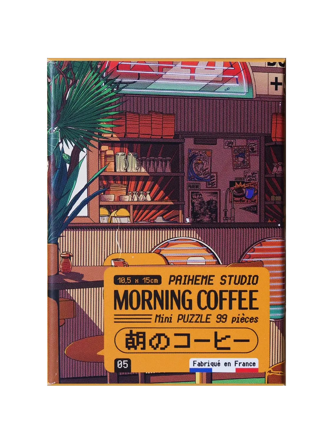 Paiheme Studio - Vente Puzzle – adulte - MORNING COFFEE - Mini-puzzle0