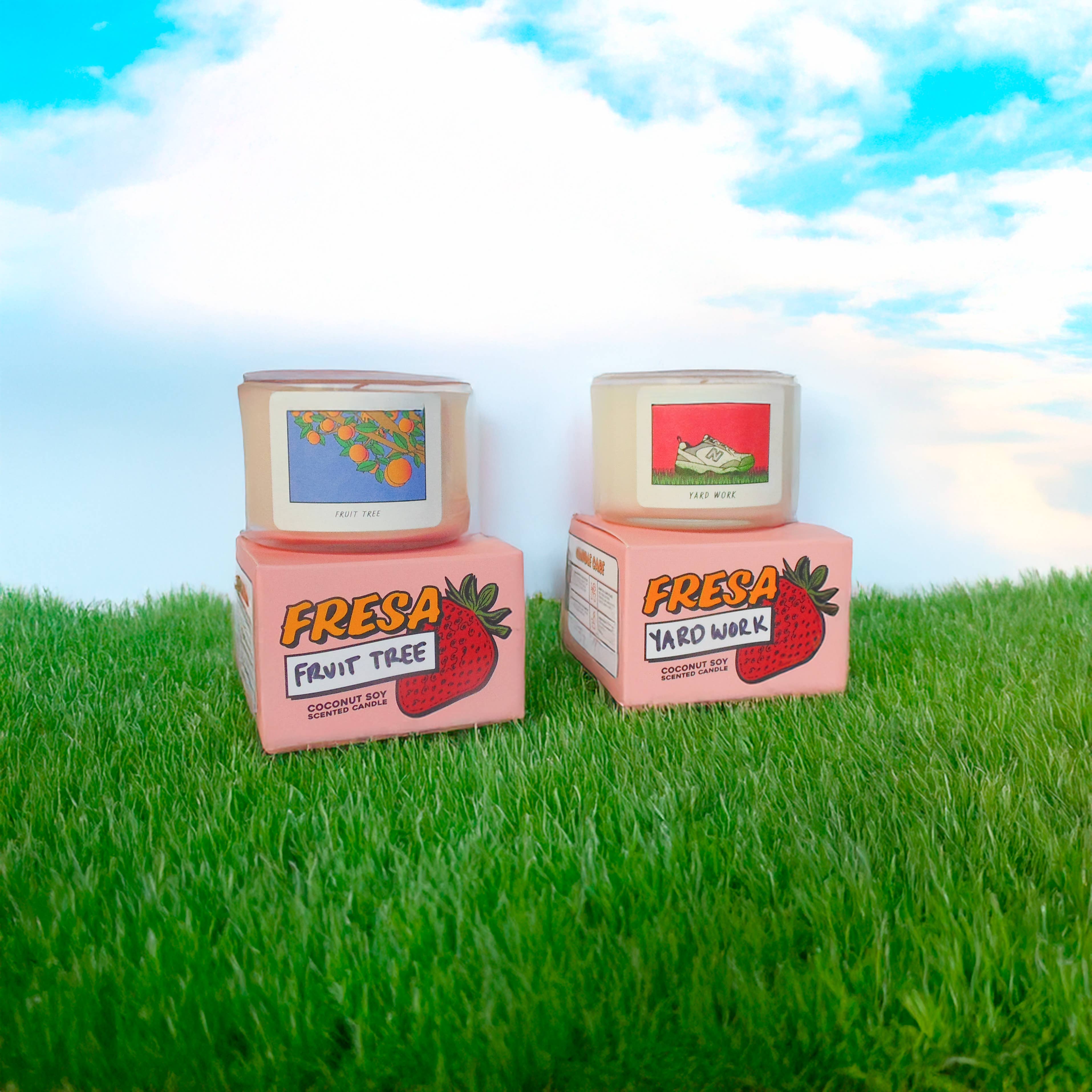 Fresa Creative - Wholesale Jar/Filled Candle - Fruit Tree / Apricot Mini Candle / Latina + Midwest Inspired2