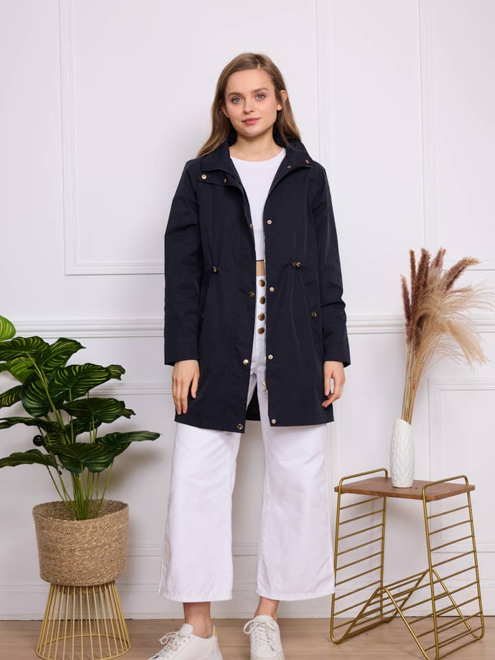 Microfiber parka - S5605 for wholesale by SOFTY