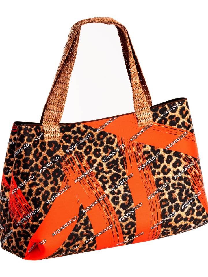 Sac moyen en néoprène - Red Animalier pour la vente par ACQUADICOCCO