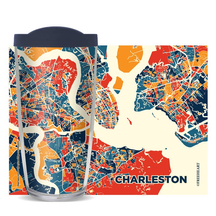 Charleston, SC Tumbler for wholesale by FREEHEART