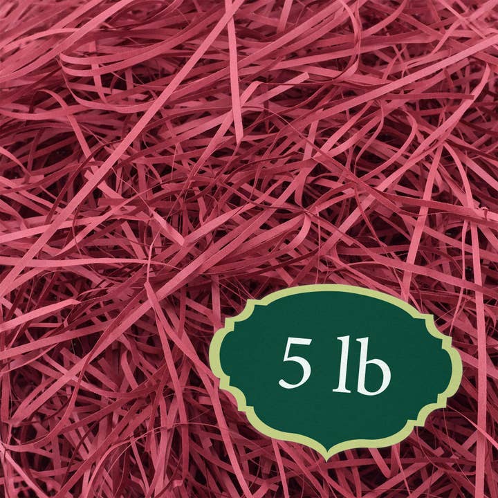 Arcadia Garden Products - Wholesale Craft Supplies - Paper Shred Filler - Straight Cut - 5 lb3
