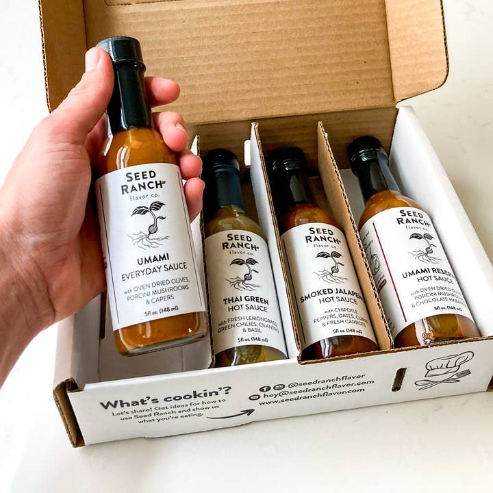 Seed Ranch Flavor Co – Großhandel Scharfe Soße – Das Classics Hot Sauce Bundle1