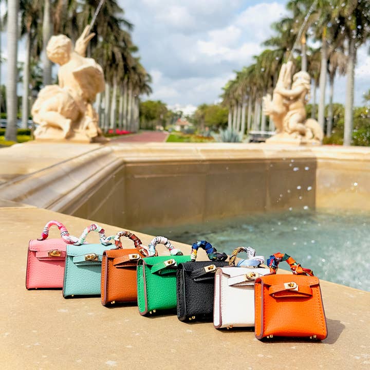 Fornash – Acessório para mala/bolsa - Mulher por atacado – Pingente Mini Bolsa Hamptons11