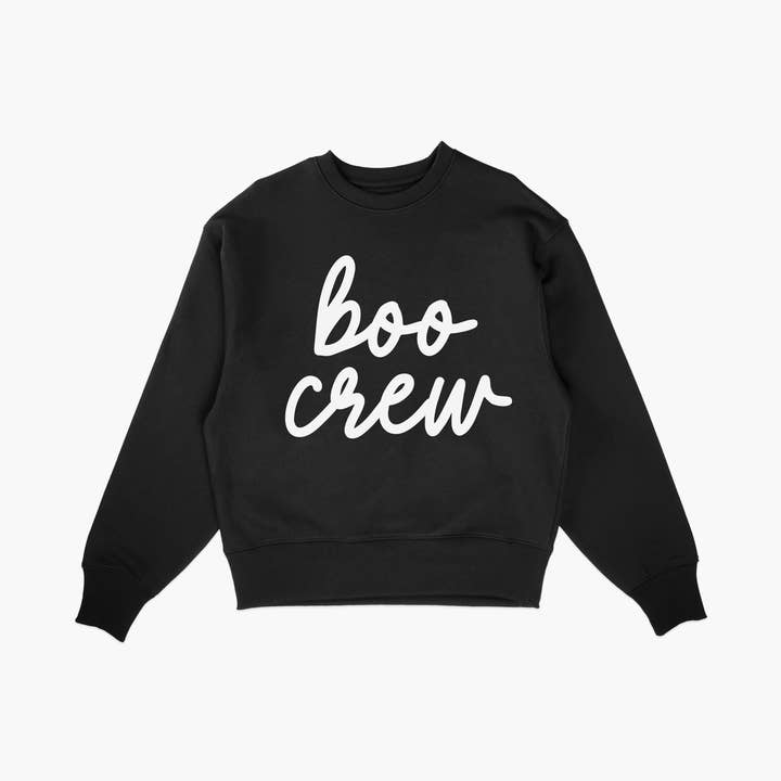 Boo Crew Sweatshirt • Toddler, Kids + Adult Sizes for wholesale by Eli + Emery