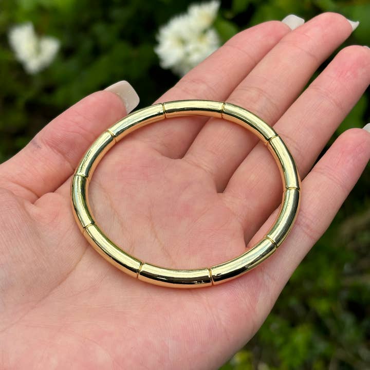 BYREN | ÉLINE L'ATELIER - Wholesale Wristlet - Colourful bracelet with elastic 324CP109