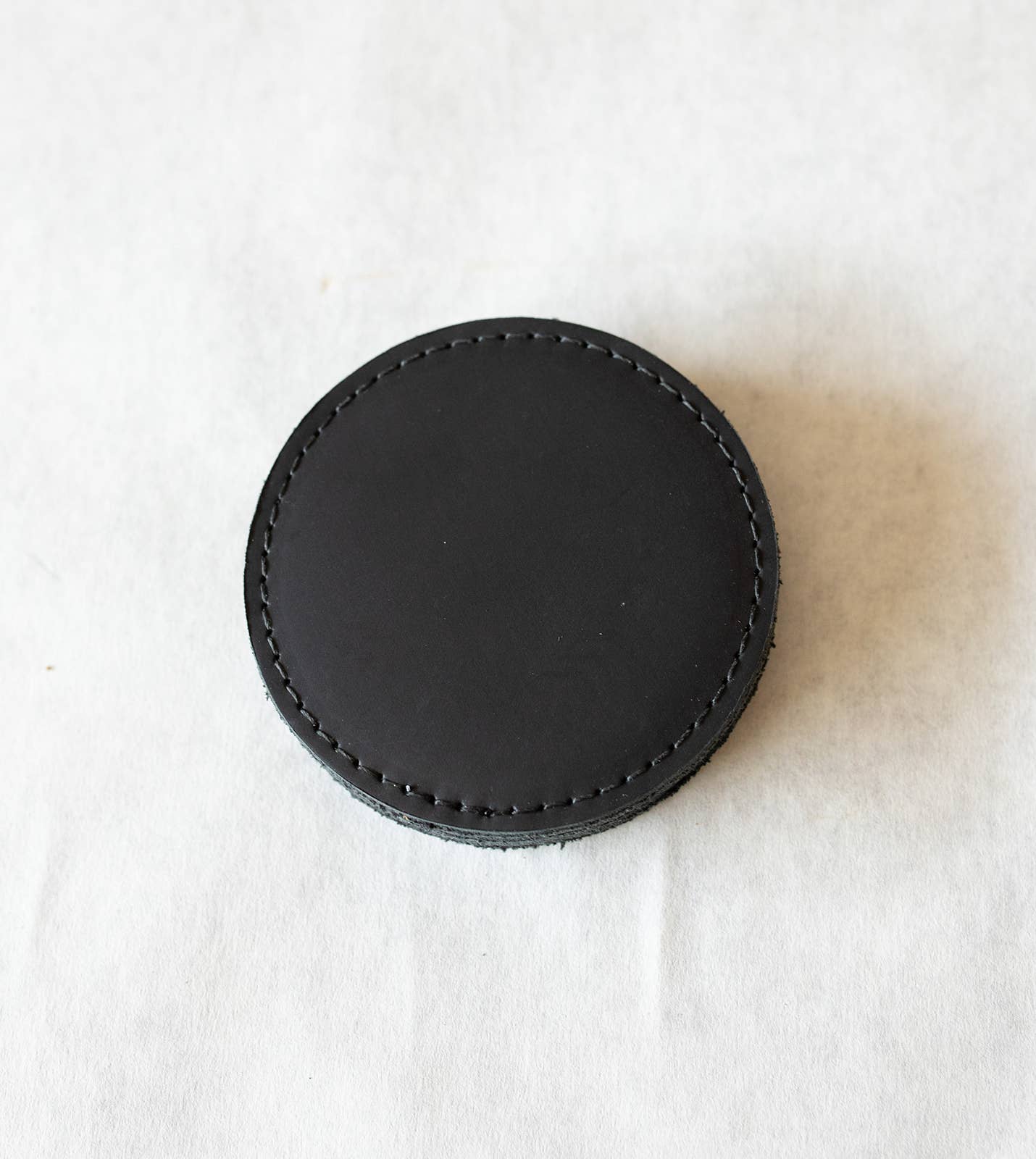 Lindy Leather - Wholesale Coasters - Leather Sewn Coaster Set3