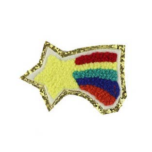 Dilworth Road - Vendita all'ingrosso Toppe - Toppa in ciniglia con stelle arcobaleno