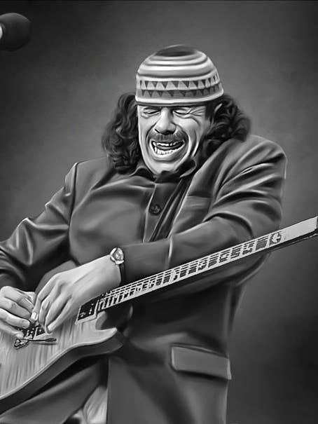 Santana for wholesale by Wayne Flint Digital Portraits