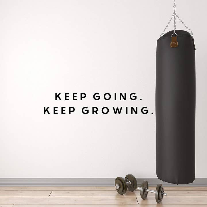 My Vinyl Story - Wholesale Wall Decal/Stickers - Keep Going Keep Growing Wall Decal Sticker2