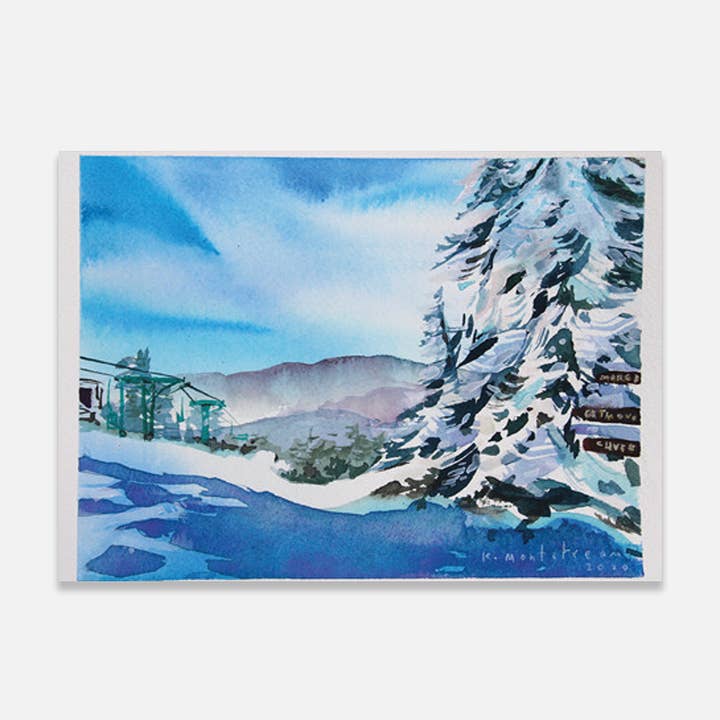 Sommet de la montagne pour la vente par Montstream