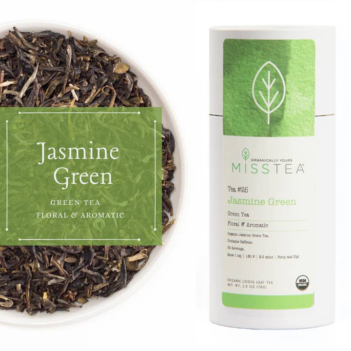Vert Jasmin Bio pour la vente par Miss Tea