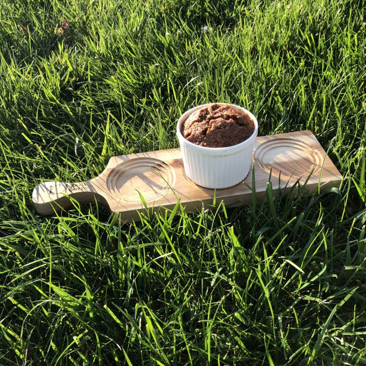 WILMAX USA - Wholesale Serving Tray - 14" long Acacia 3 Hole Flight Board5