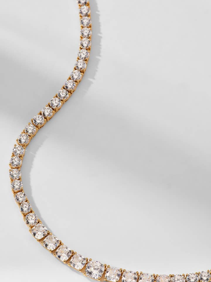 ROCKSTARS CUSHION-HALSKETTE MIT ZIRKONIA für den Großhandel von NADRI