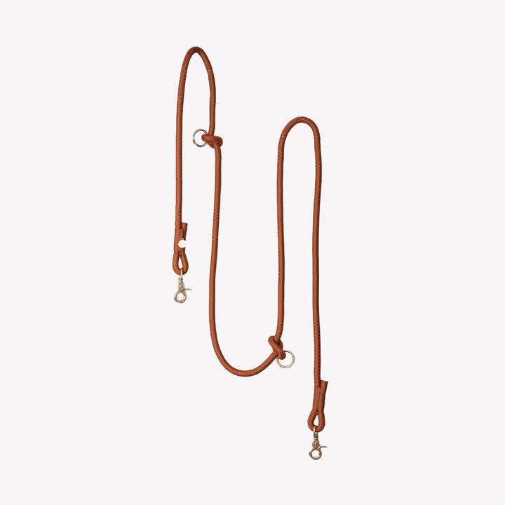 'Clay' - Hands Free Dog Braided Rope Leash for wholesale by Furlou