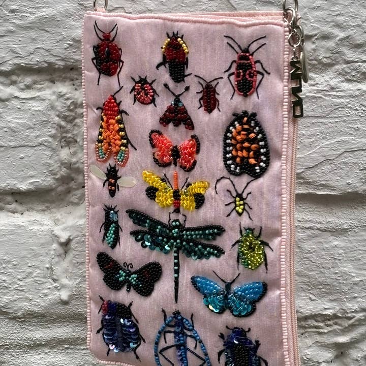 Bug Jewels Pärlbroderad Silkes Miniväska för wholesale av Muno