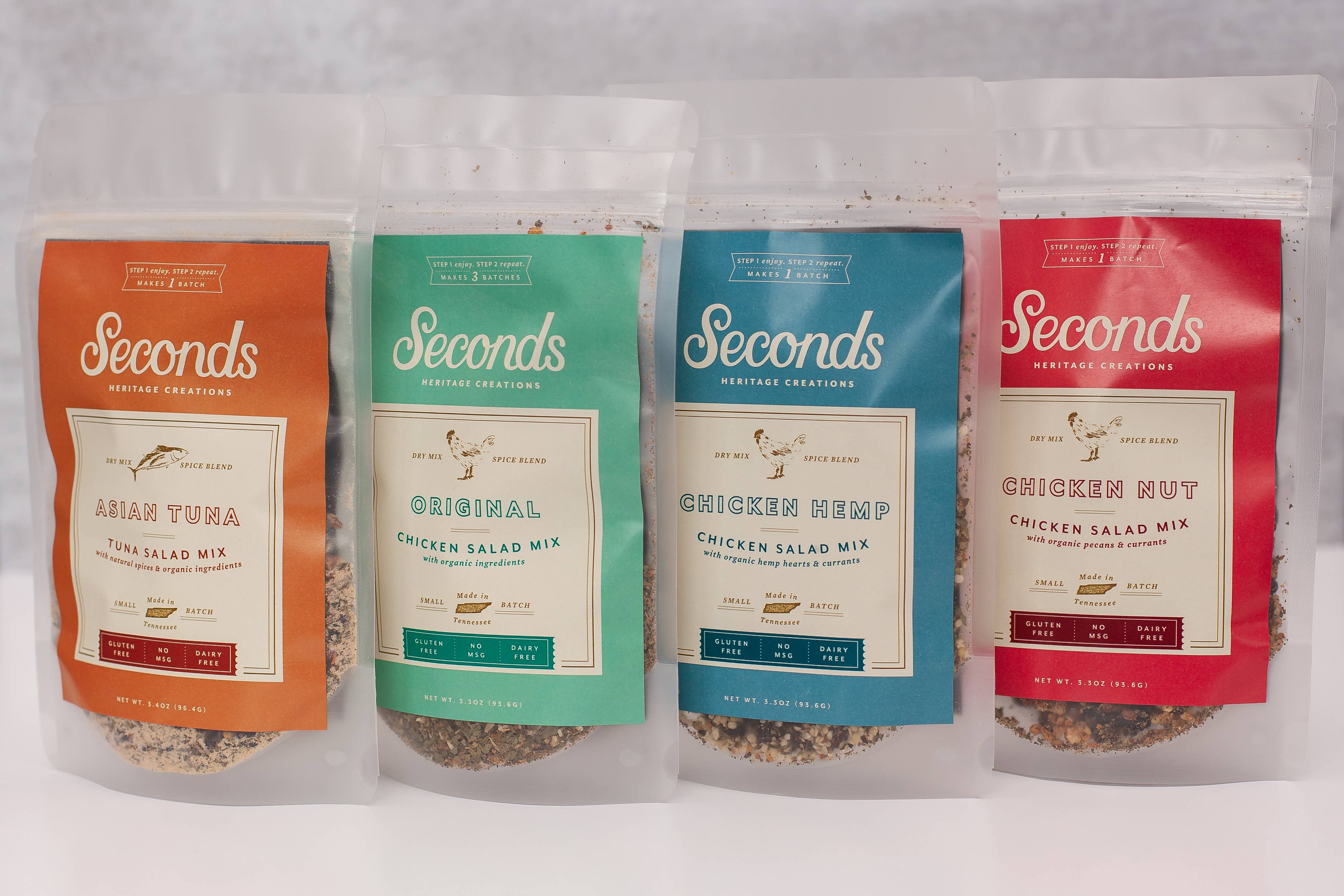 Seconds Heritage Creations - Wholesale Dried Spice Mix - Starter Pack - Small0