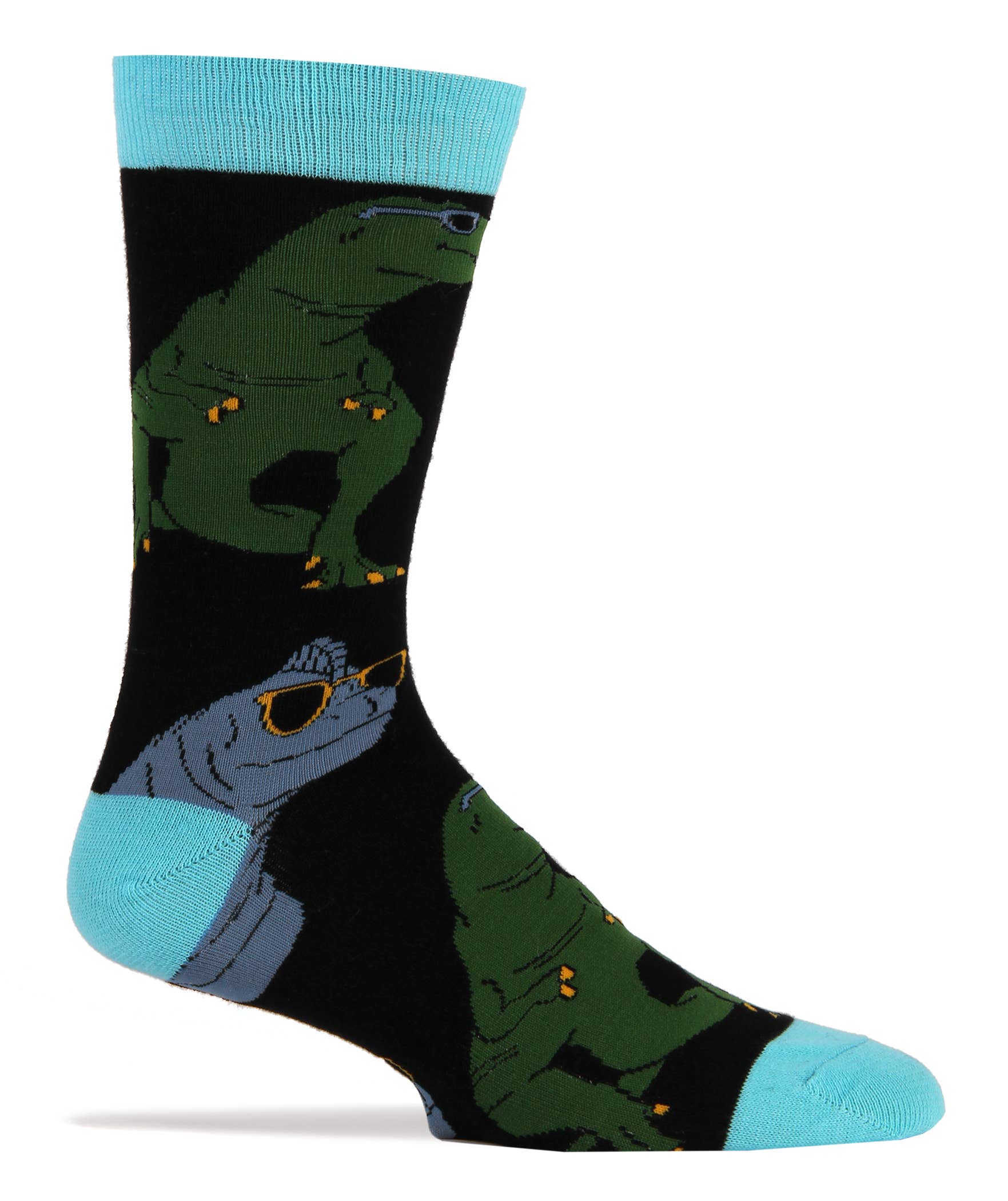 Oooh Yeah/Sock It Up/Oooh Geez Slippers - Wholesale Socks - Men's - Future So Bright | Men's Cotton Crew Funny Socks1