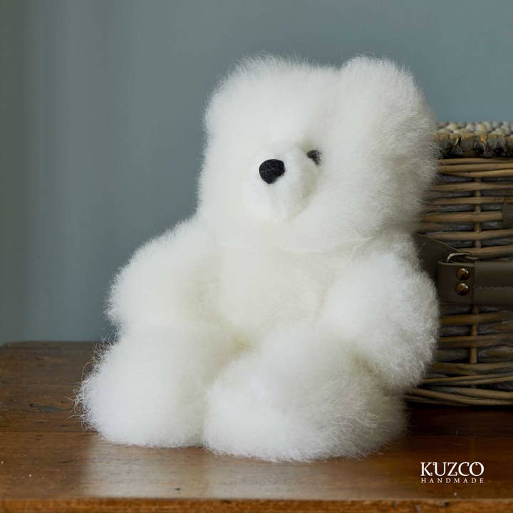 KuzcoHandmade - Wholesale Stuffed/plush toy – Kids & baby - 14" Handmade Alpaca Teddy Bear – Baby Alpaca Fur, Soft & Cud2
