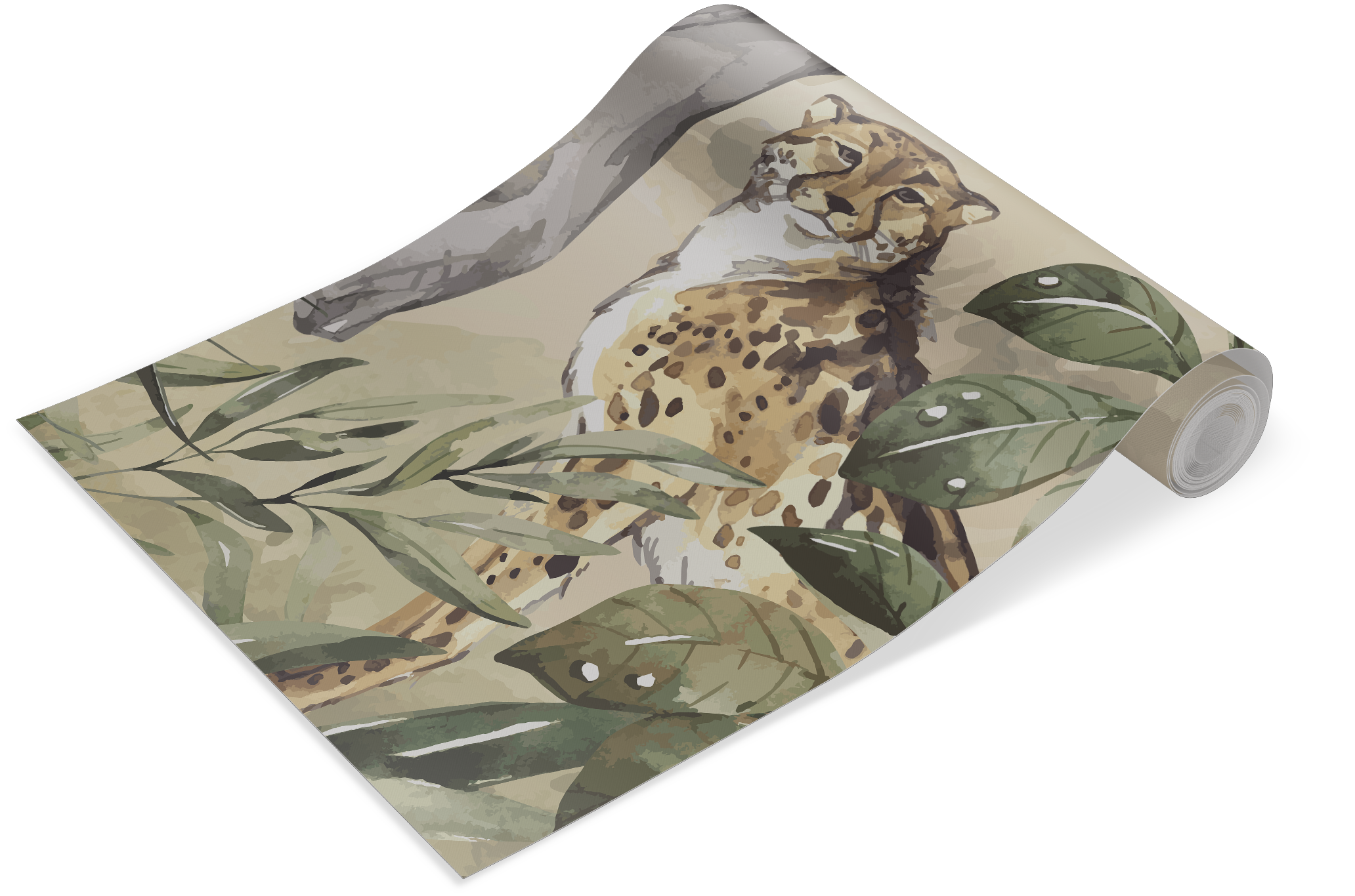 Walloha - Vente Décoration murale – enfant et bébé - Papier peint animalier - SAFARI ADVENTURE - Behang kinderkamer9