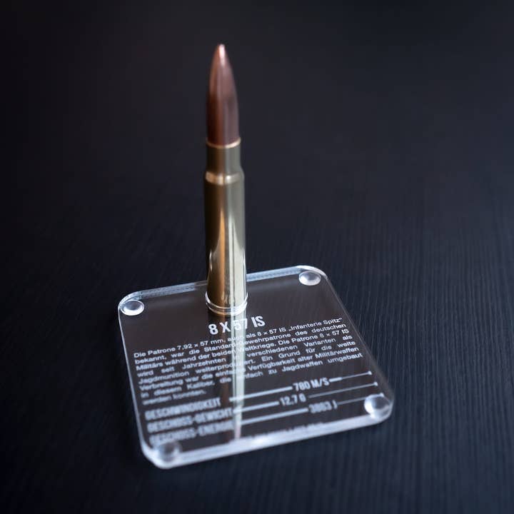 8 X 57 Is Patronenständer für den Großhandel von Copper and Brass