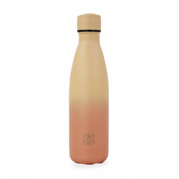 YOKO DESIGN - Wholesale Water bottle - Insulated bottle peach 500 ml