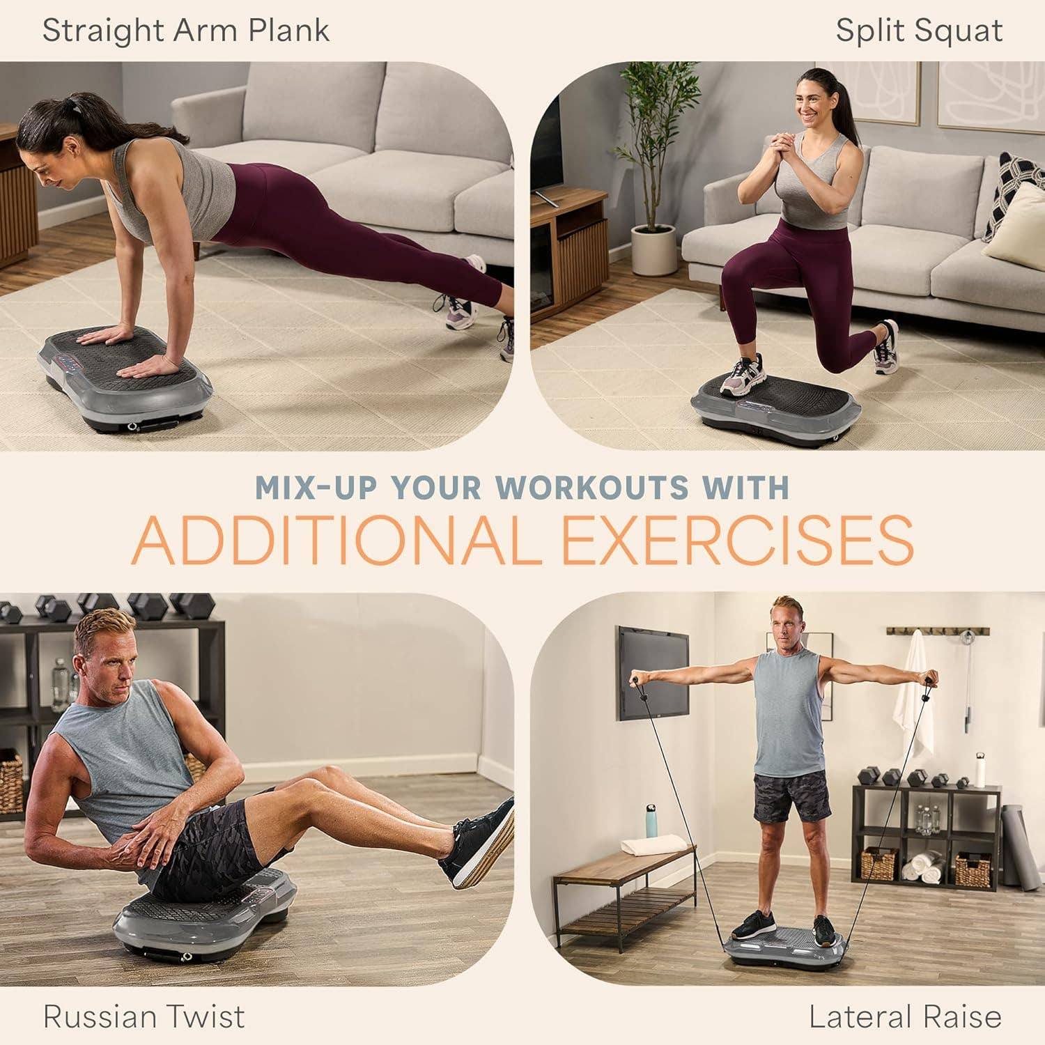 LifePro - Wholesale Fitness Equipment - Lifepro Waver Vibration Plate – Full-Body Exercise Machine25