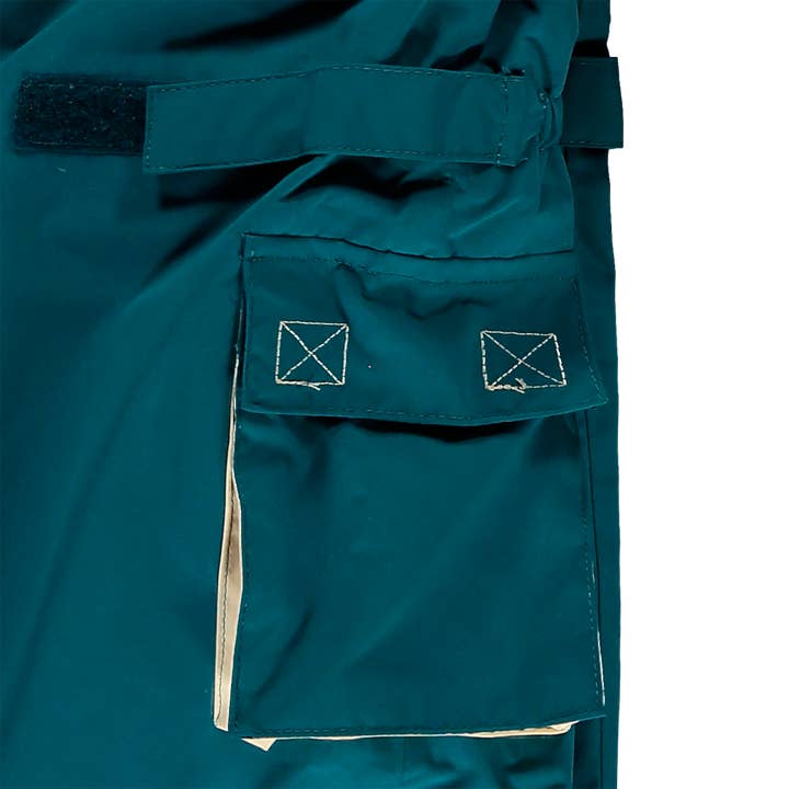 Hippychick International - Wholesale Rain Suit - Kids - HC Waterproof All In One Peacock Green 2-3 Years1