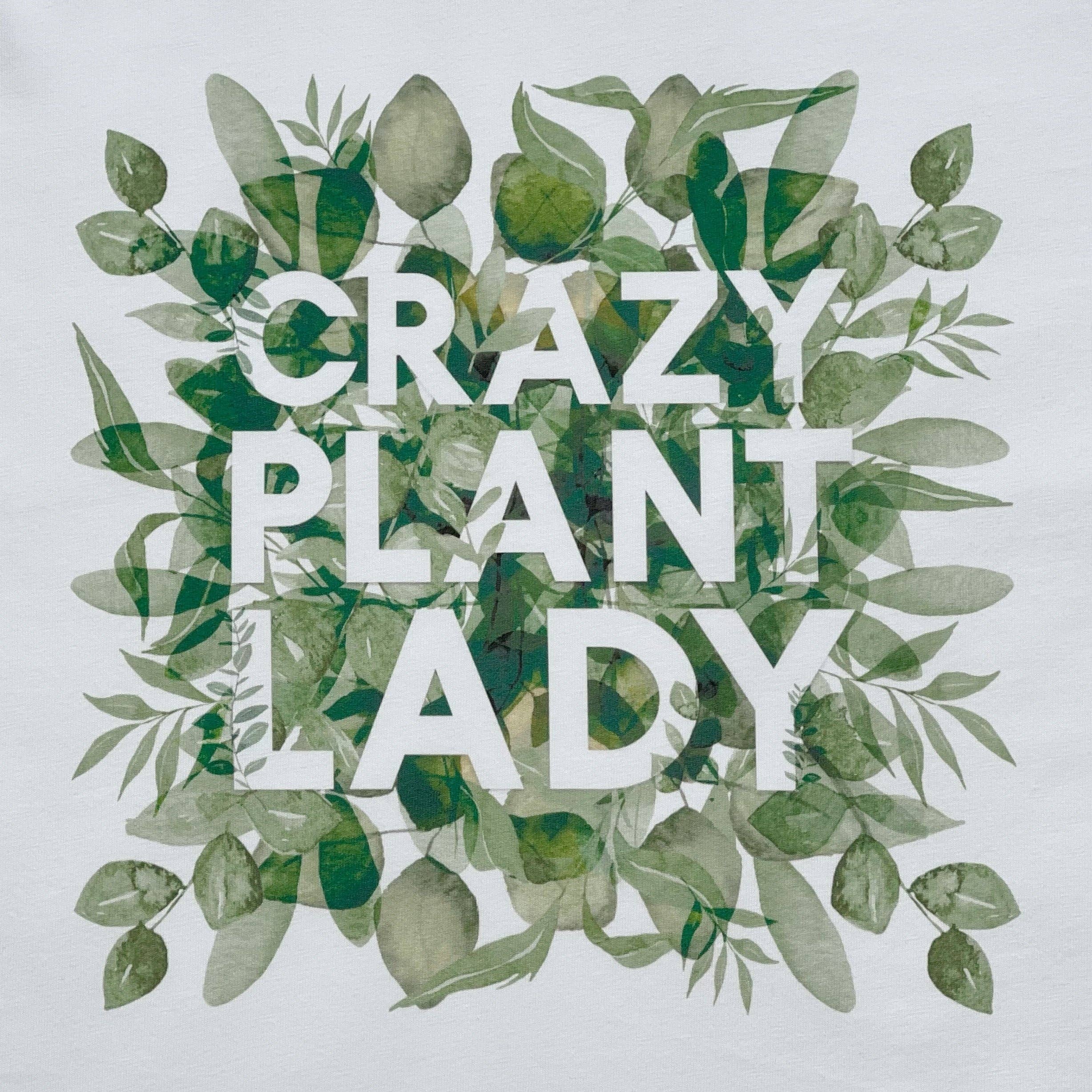 Lovetree Design – wholesale Screen printed t-shirt – Women′s – Crazy Plant Lady Houseplant T Shirt1