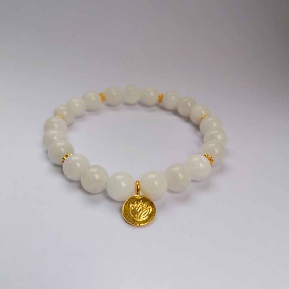 Lila in the Sky - Wholesale Beaded Bracelet - Moon Goddess Mala Bracelet1