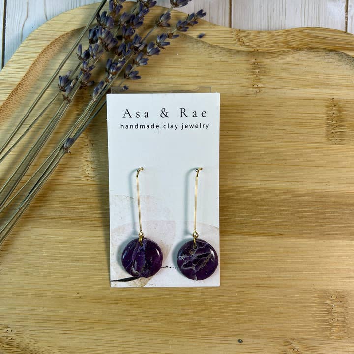 Asa&Rae - Wholesale Dangle Earrings - Circle Drop Dangle12