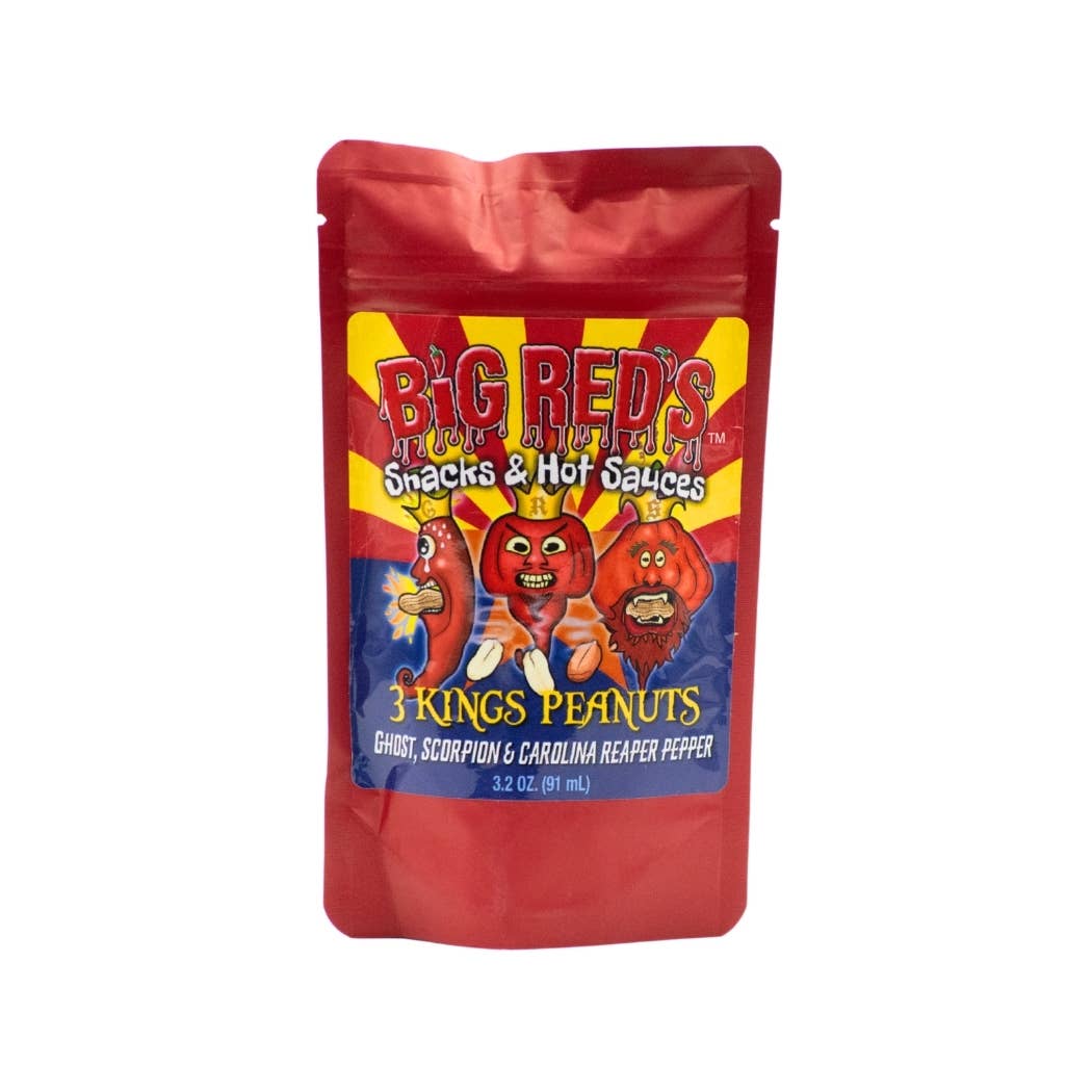 Big Reds Hot Sauce - Vente Sauces piquantes - Cacahuètes des Trois Rois