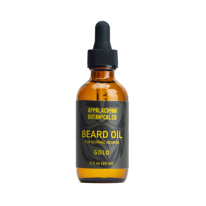 Appalachian Botanical Co. - Wholesale Beard Styling Product - Beard Oil in Gold - Bestseller!