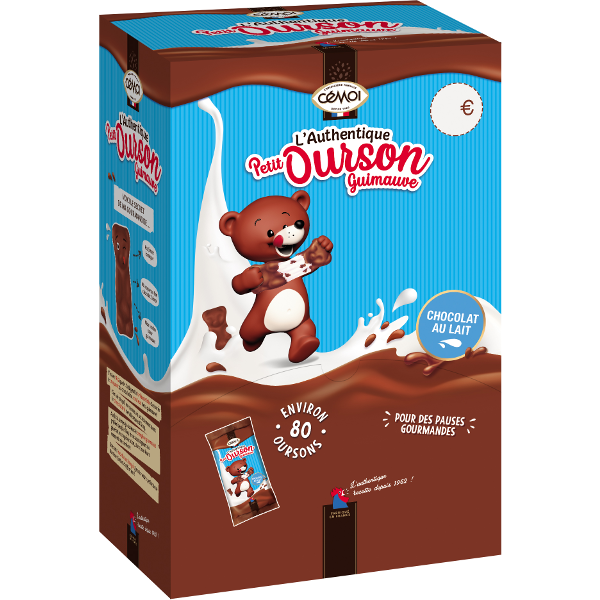 ADG Diffusion – Engroshandel Chokoladeæsk – Ægte bamse skumfidus mælkedispenser – 80 stk.2