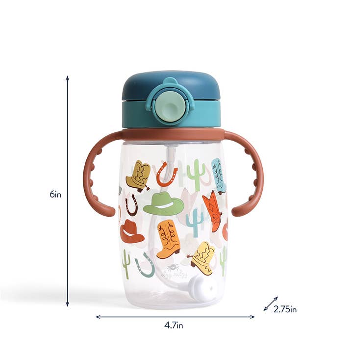 Itzy Ritzy - Wholesale Drinking Glass/Cup - Kids & Baby - *NEW* Itzy Sips™ - Straw Cup With Snap-Close Lid12