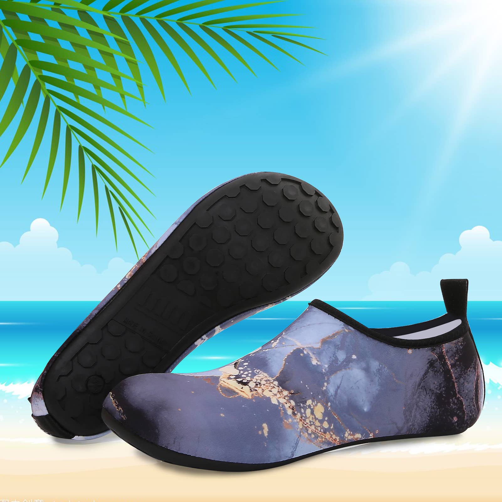 Shop Lev - Wholesale Water Shoes - Women's - Unisex Anti-Slip Socks Quick Dry Beach Water Shoes [Pck] -356