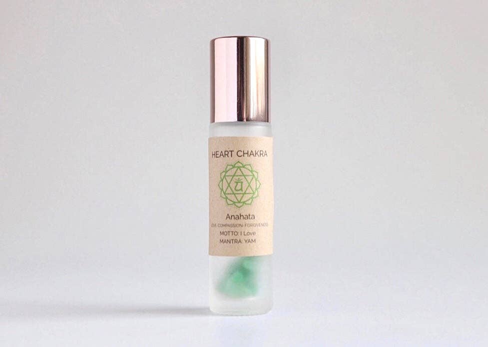 Pranava Spiritual Shop - Wholesale Essential Oil Roll-On - 7 Chakra Balance Oil Roll On Set4